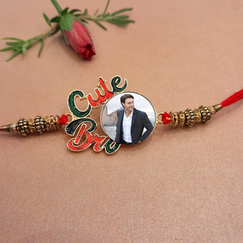 Swag Wala Bro Personalized Photo Rakhi For Brother