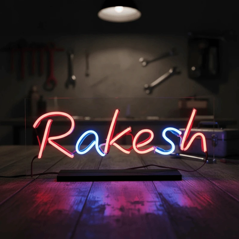 Custom Name Led Neon Sign - Image 2